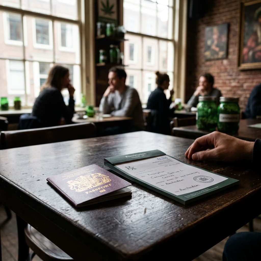 Can I Bring My UK Medical Cannabis Prescription to Amsterdam?