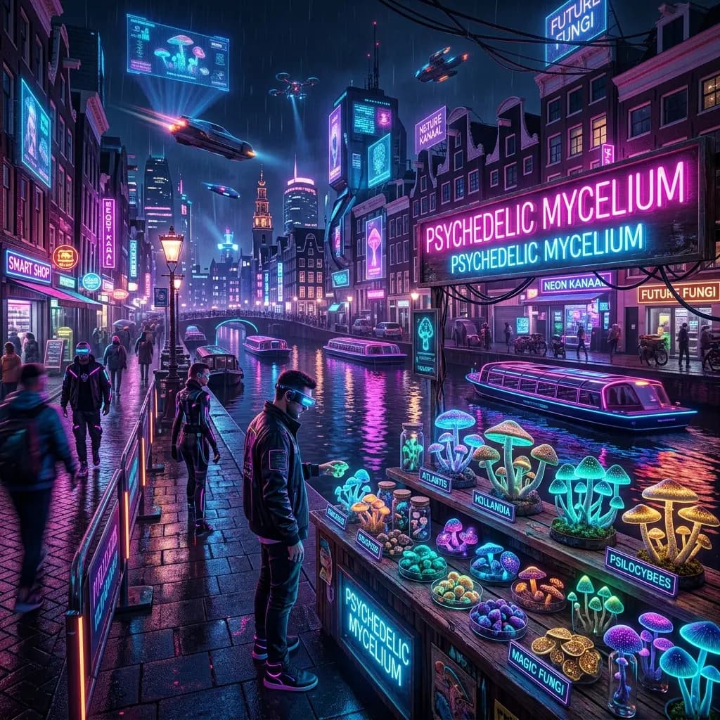 Amsterdam Smartshops & Magic Truffles Guide (2026)