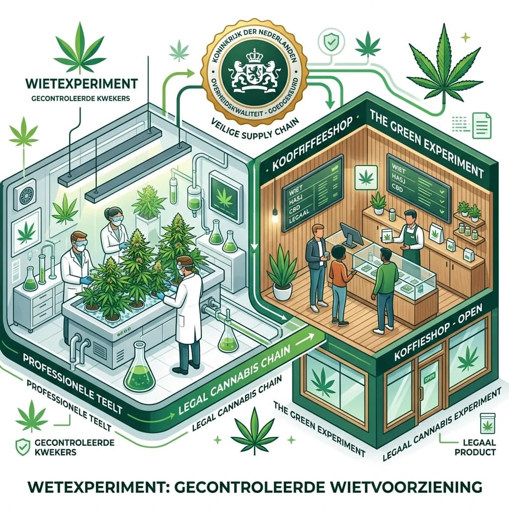 The Wietexperiment Live Tracker: Amsterdam's Closed Chain Experiment