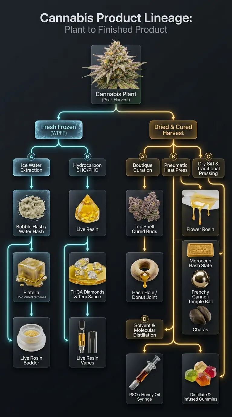 The Complete Cannabis Family Tree & Concentrate Lineage
